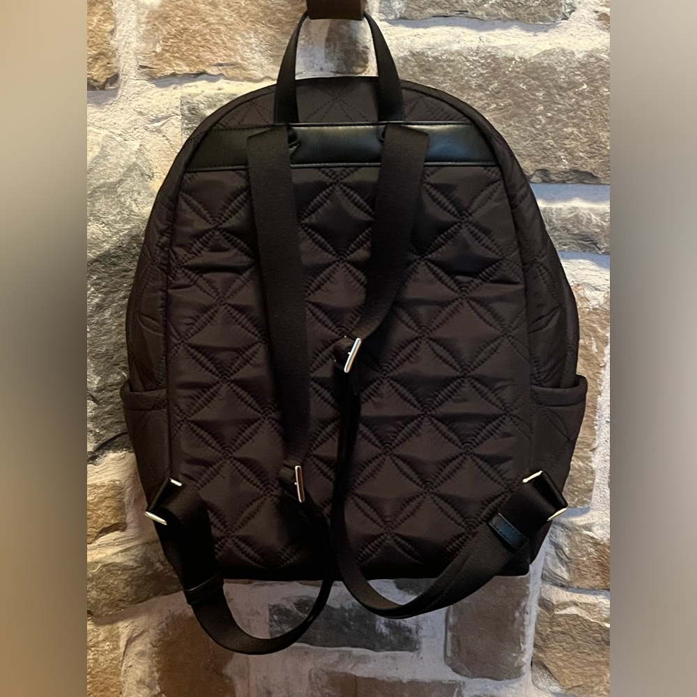 Kate Spade Black Quilted Backpack - Picture 10 of 17